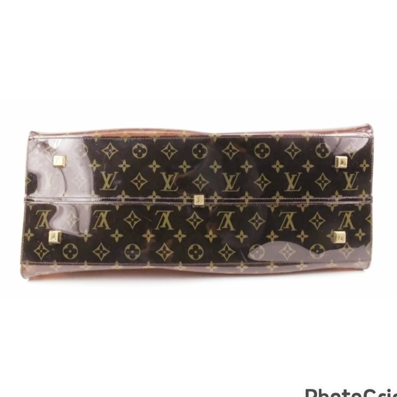 Louis Vuitton Translucent Monogram  Cabas Cruise GM Amber Beach Tote - Picture 6 of 8